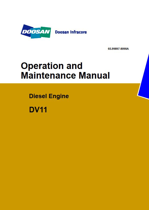 Doosan D18nap operation manual p1