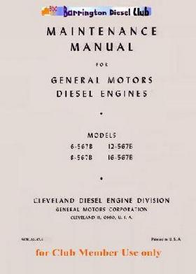 EMD 567 series workshop maintenance manual p1