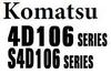 Komatsu 4D106 series engine