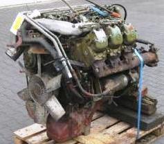 Image Komatsu 114 series engine, rear 2 view