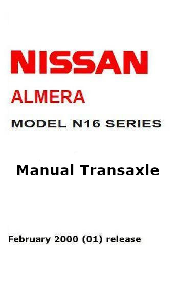 Nissan Almera N16 2000
 manual transaxle