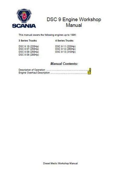 image p1 Scania DSC09 workshop manual p1