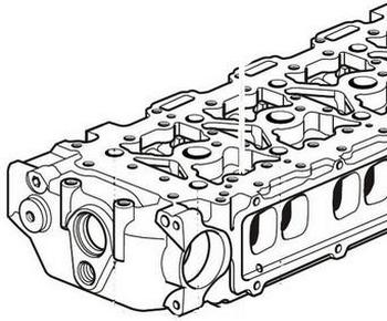 Volvo D4 cylinder head bolt torque sequence